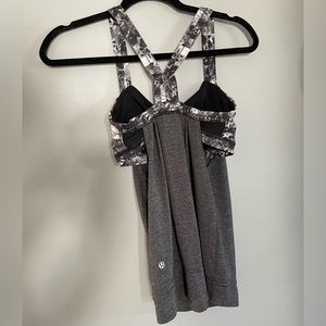Lululemon tank with bra